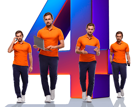 Великолепная четверка Ростелеком в&nbsp;железнодорожная станция Хорольск